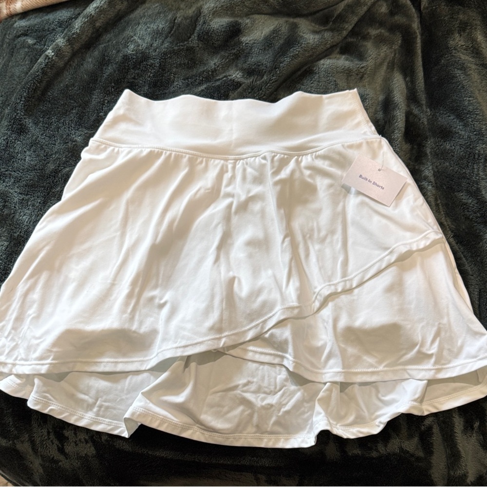 New JoyLab White Layered Skater Skirt - Women's Active Skirt